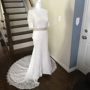 Maggie Sottero McKenzie Dress with Belt